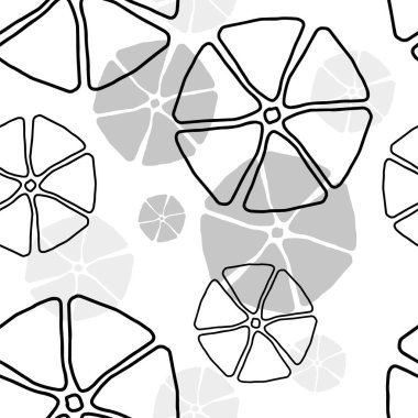 Noktaların ve geometrik şekillerin kusursuz deseni