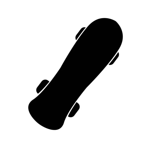 Skateboarding Sign Vector Icon — Stock Vector