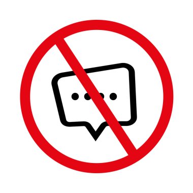 Beyaz arkaplanda yorum işareti yok