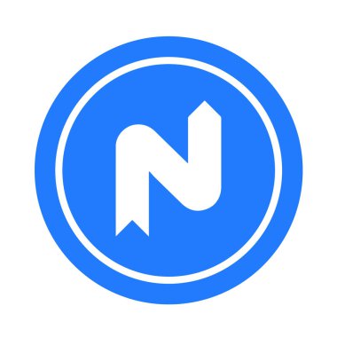 Beyaz arkaplanda eğriler dizisi işareti