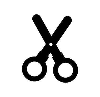 Küçük ve sevimli çocuk makası..