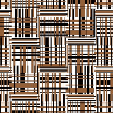 Soyut geometrik şekilli kusursuz desen 