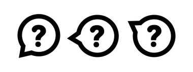 Beyaz arkaplanda soru işareti