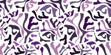 Soyut geometrik şekilli kusursuz desen