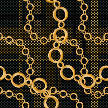 Soyut geometrik şekilli kusursuz desen