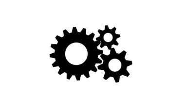 Beyaz arkaplanda vitesler