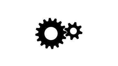 Beyaz arkaplanda vitesler