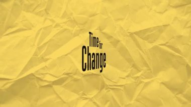 Zaman değiştirmek için işaret