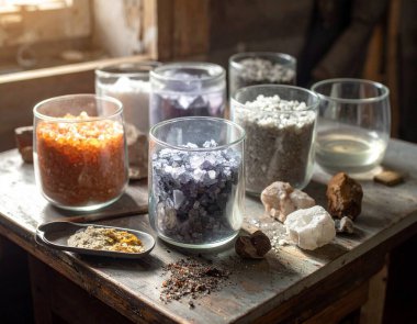 İşlenmemiş değerli mineral üzerine siyah