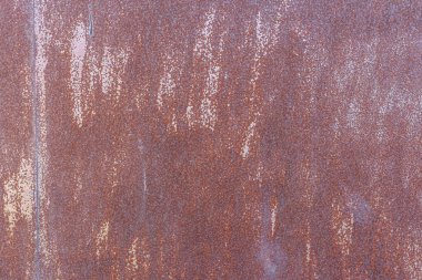 Photo of Rusted and oxidized metal background. 