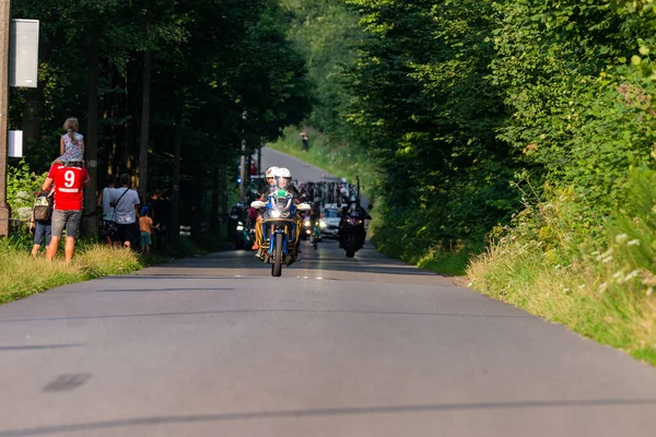 Porbka Bielsko Biala Polónia Agosto 2021 Corrida Ciclismo Tour Pologne — Fotografia de Stock