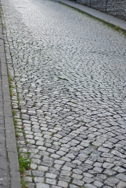 Arnavut kaldırımlı sokak — Stok fotoğraf