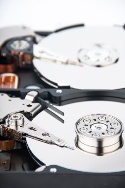 İki sabit disk sürücüsü portre