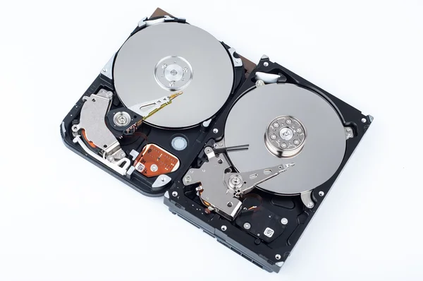 Two hard disk drives closeup — Stock Photo, Image