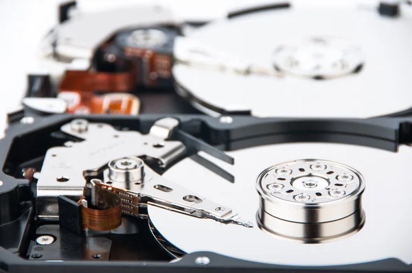 Two hard disk drives closeup — Stock Photo, Image