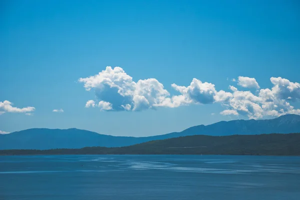 Hırvat deniz manzarası