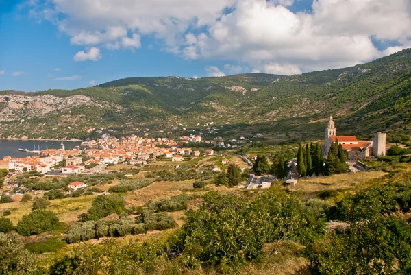 Vis Island - Komiza — Stock Photo, Image