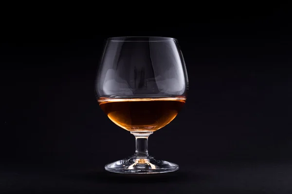 Cognac in glass — Zdjęcie stockowe