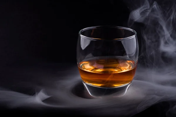 Whisky glas — Stockfoto