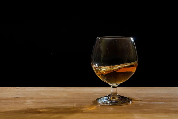 Cognac glas — Stockfoto