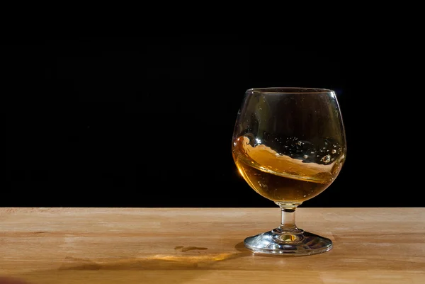 Cognac glas — Stockfoto