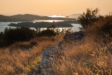 Günbatımı Kornati Adaları