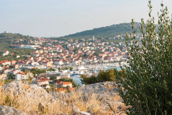 Foto av Murter. Vacker stad i Dalmatien, Kroatien — Stockfoto