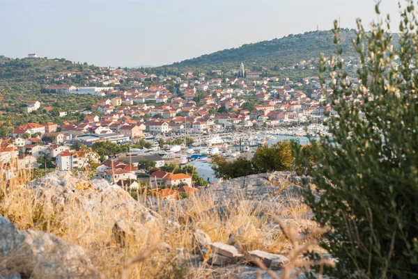 Foto av Murter. Vacker stad i Dalmatien, Kroatien — Stockfoto