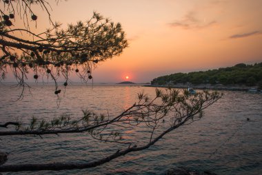 Günbatımı Kornati Adaları