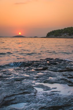 Günbatımı Kornati Adaları