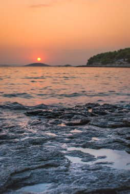 Günbatımı Kornati Adaları