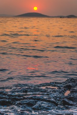 Günbatımı Kornati Adaları