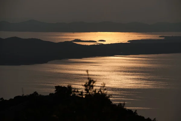 Lago Vransko e islas Kornati — Foto de Stock