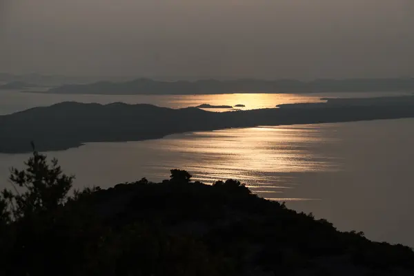 Lago Vransko e islas Kornati — Foto de Stock