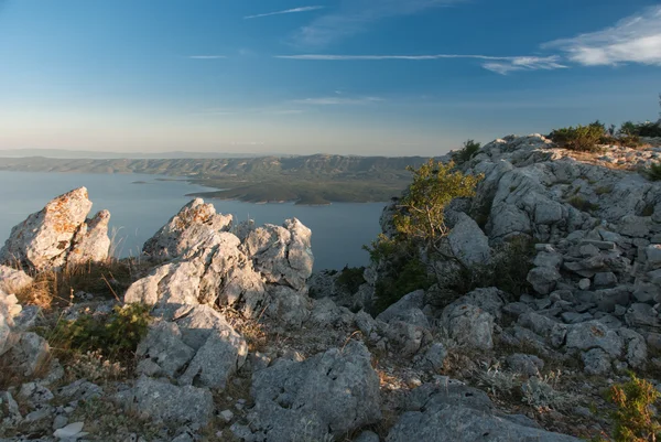 Foto de Vidova Gora, la montaña más alta de la isla de Brac — Foto de Stock