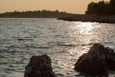 Günbatımı Kornati Adaları