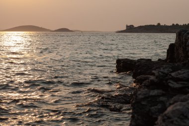 Günbatımı Kornati Adaları