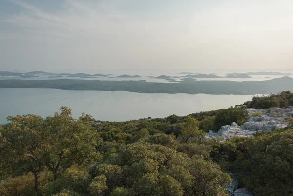 Lago Vransko e islas Kornati — Foto de Stock