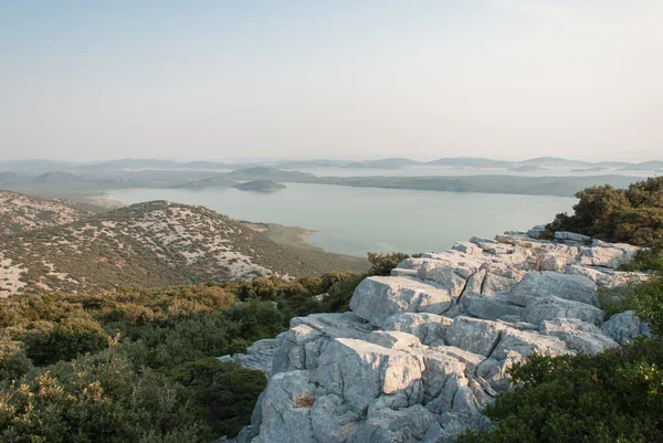 Lago Vransko e islas Kornati — Foto de Stock