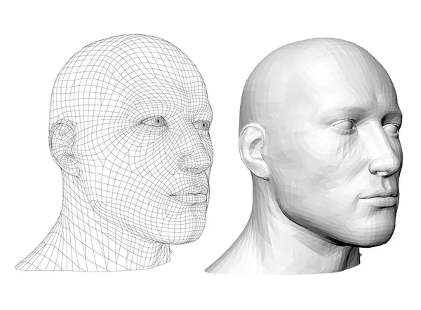 Gerçekçi erkek baş