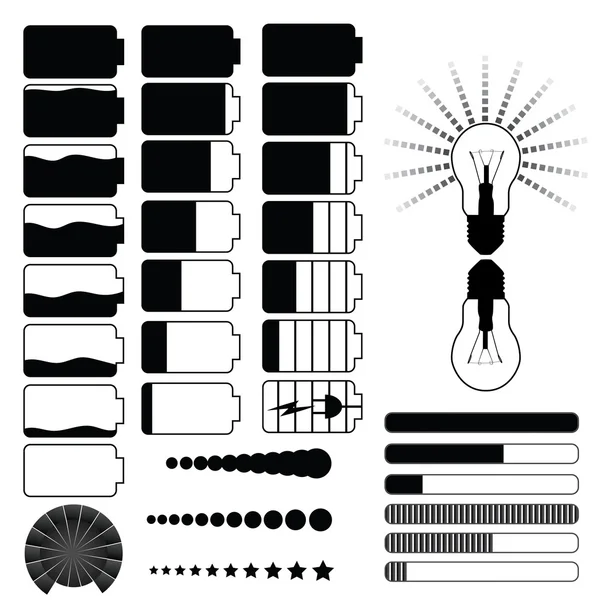 Conjunto de indicadores — Vector de stock