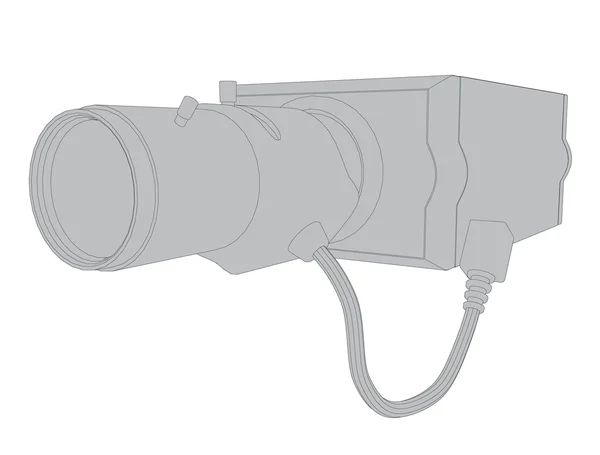 Камера безопасности — стоковый вектор