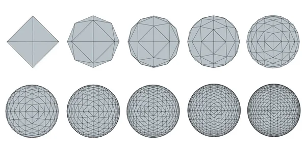 Set con esferas — Archivo Imágenes Vectoriales