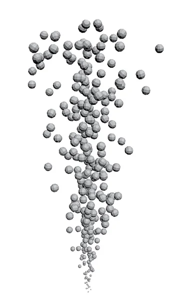 Il flusso di palle — Vettoriale Stock