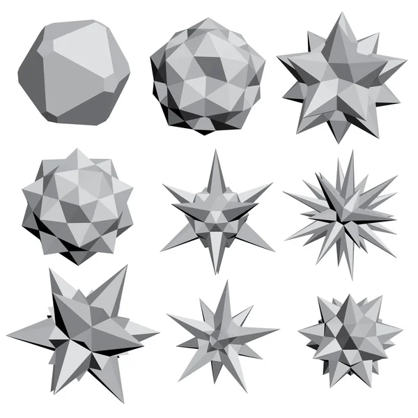 Geometrische figuren — Stockvector