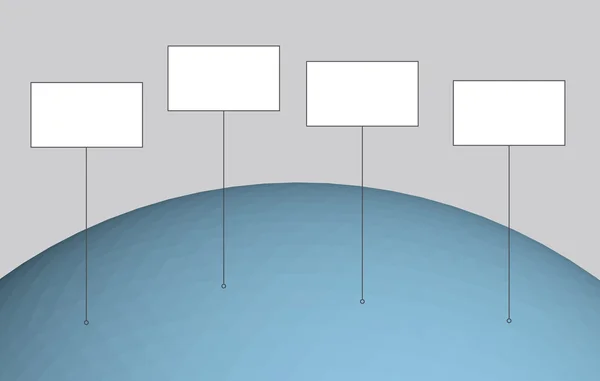 Fondo con pelota — Archivo Imágenes Vectoriales