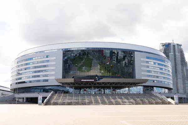 白俄罗斯明斯克 2020年9月30日 称为明斯克 竞技场的冬季体育场 — 图库照片