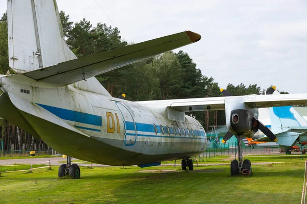 Minsk Bielorrússia Setembro 2020 Seção Traseira Fuselagem Aeronave Uma Antiga — Fotografia de Stock