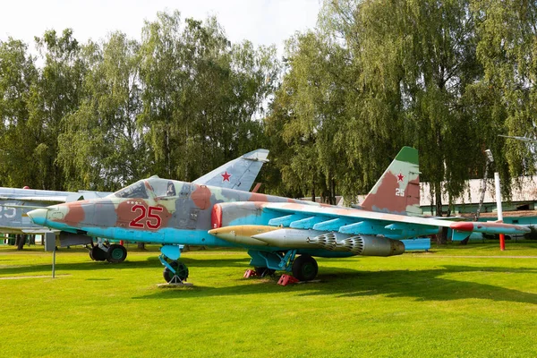 Minsk Wit Rusland September 2020 Oud Ontmanteld Russisch Militair Vliegtuig — Stockfoto