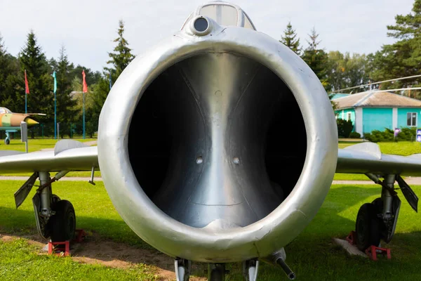 Ontmantelde Sovjet Militaire Vliegtuigen Het Staartgedeelte — Stockfoto
